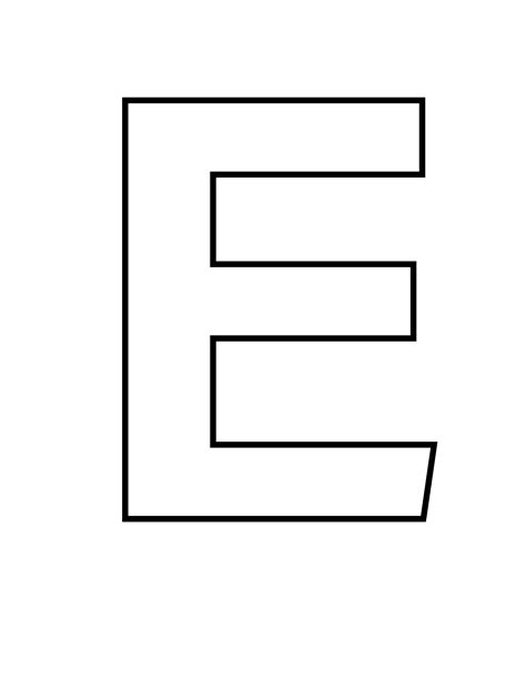 Printable Uppercase Alphabet Letters – Large A-Z Block Letters Big ...