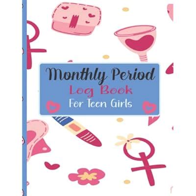 Monthly Period Log Book For Teen Girls : PMS Tracker | Ubuy India