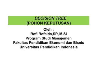 Image result for Pohon keputusan Decision Tree Algorithm