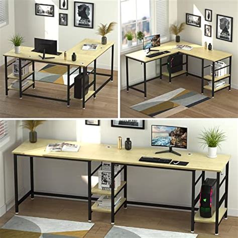 JSungo L Shaped Computer Desk, 59 Corner Office | Ubuy India