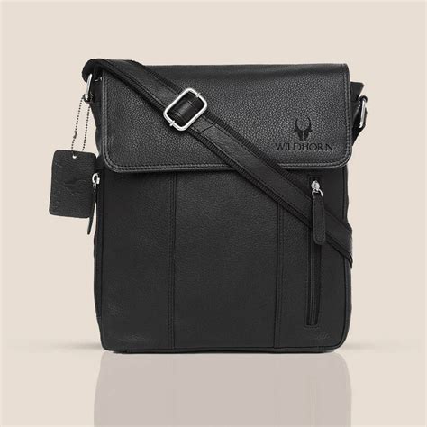 HIGHTOWER Leather Sling Bag for Men – WILDHORN