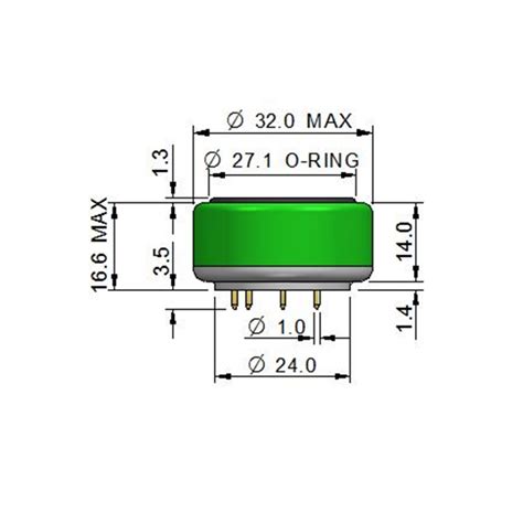 7SH | SO2 Sensor | City Technology – Futuristic Climate Controls Pvt Ltd
