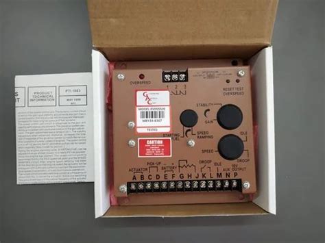Genset Speed Control Unit - Esd 5500 Genset Speed Control Unit ...