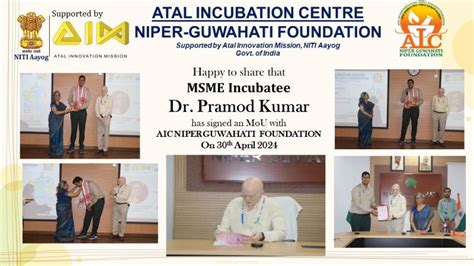 Atal Incubation Centre,NIPER || Boosting Innovation towards ...