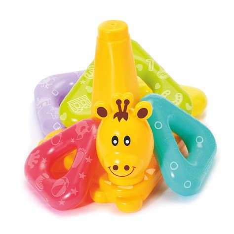 TRingles- An 8 Pcs Stack N Play Triangle Shaped Rings Set for Age 12-3 ...
