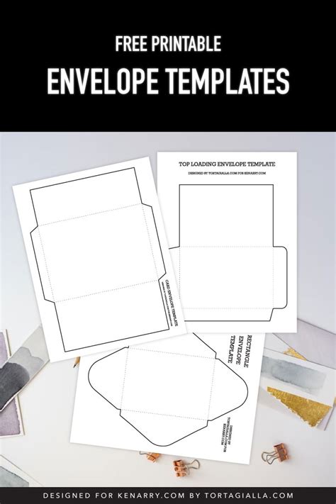 Printable Envelope Templates - Ideas For The Home - Free Printable Stationery Envelopes