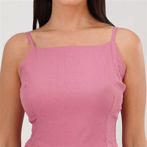 Peplum Strap Top