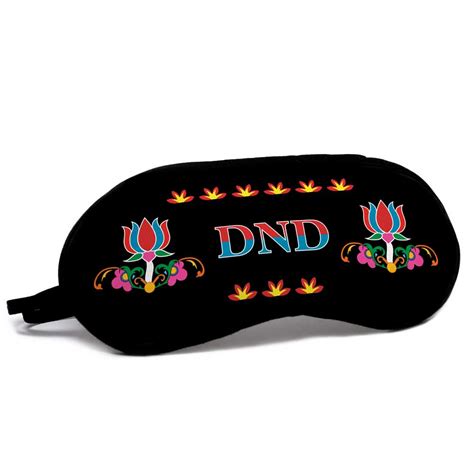 Truck art Inspired Design Black Eye Mask – Indigifts