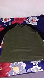 Buy LEOTUDE Men's Regular Fit Full Sleeve Round Neck T-shirt (42_MARON8 ...