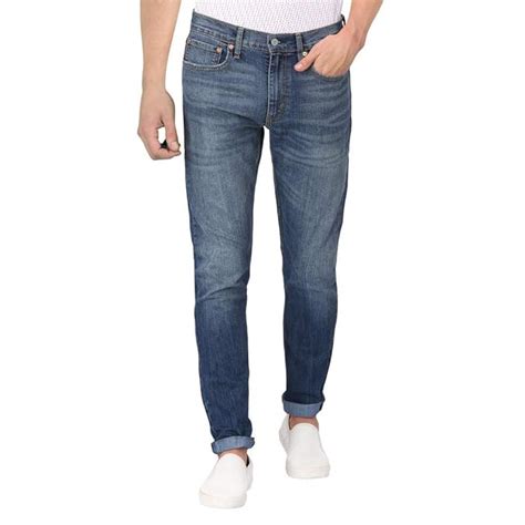 LEVIS Men's 512 Tapered Fit Jeans (36087-0163_Blue_38) : Amazon.in ...