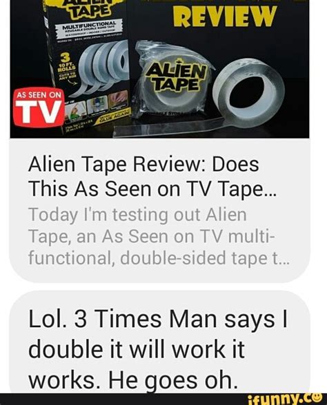 Alien Tape Review and Ratings 的图像结果