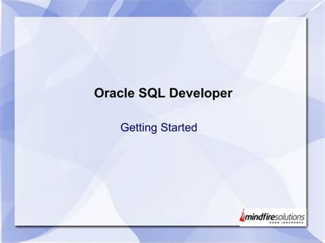 Image result for Learn Oracle SQL Developer