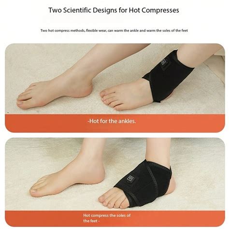 Heating Pad For Ankle Ankle Wrap Heated Ankle Brace Electric Ankle ...