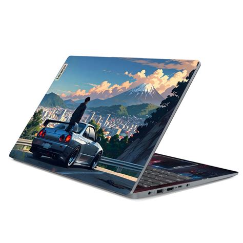 Shop Skyline Racer Vibes Laptop Skin for Lenovo | Buy Online Now ...