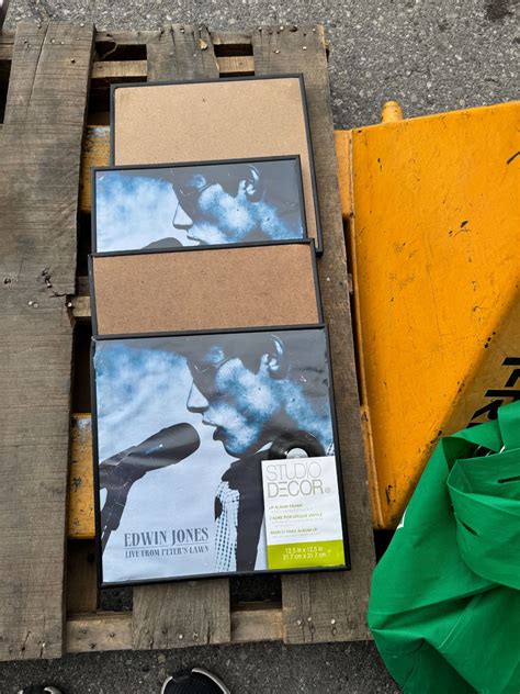 Studio decor LP album frames