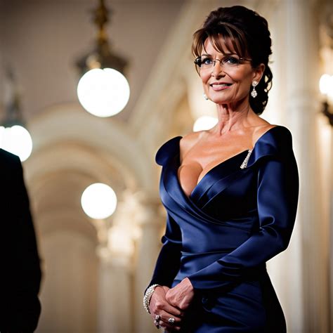 Sexy Sarah palin in a satin dress by henkis90 on DeviantArt