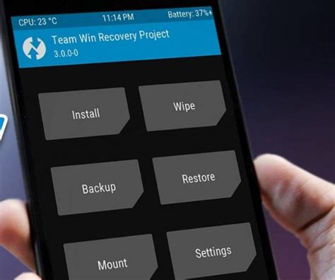 TWRP Recovery Tutorial 的图像结果