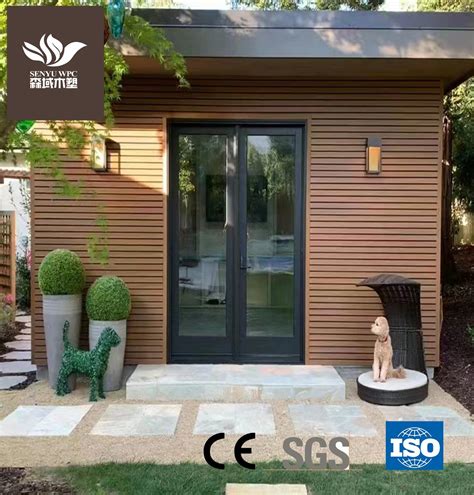 Factory Water-Proof Wood Plastic Composite Co-Extruded Wall Cladding ...