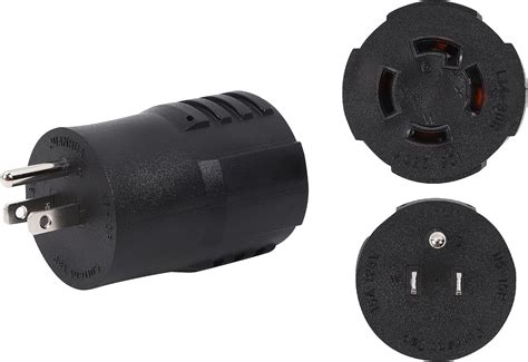 Amazon.com : ONETAK NEMA 5-15P to L14-30R Compact 120V 15 Amp Two Hots ...