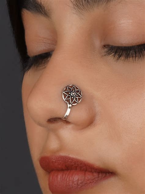 Nose Rings - Nose Studs - Bridal Jadau Kundan Nath – Mortantra