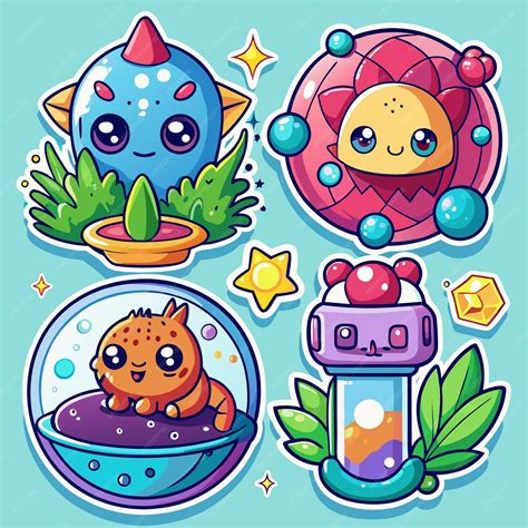 Alien Stickers Printable 的图像结果