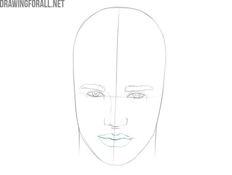 Image result for Human Face Drawing Tutorial