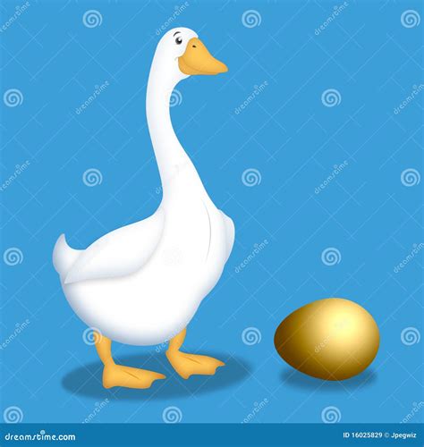 Goose With Golden Eggs Royalty-Free Stock Photography | CartoonDealer ...