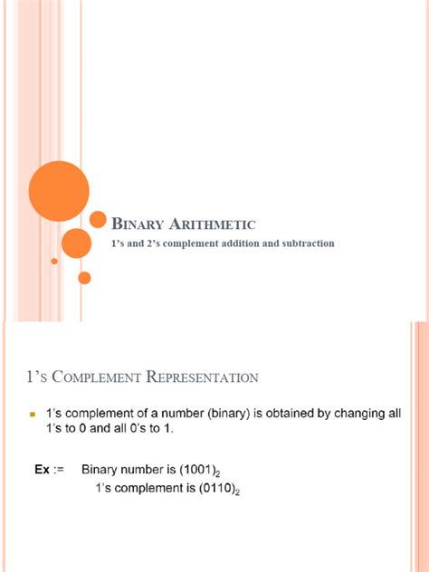 Image result for 1s Complement Examples