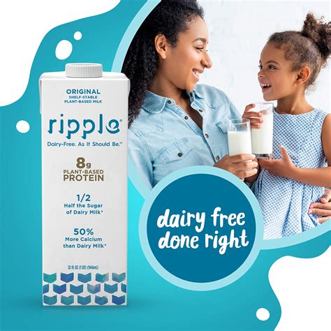 Snapklik.com : Ripple Original Plant Based Milk 8g Of Quality Sourced ...
