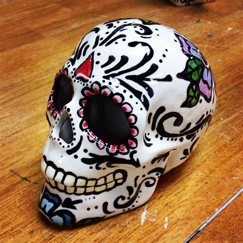 Day of the dead skull Sugar Skull Costume, Sugar Skull Art, Sugar ...