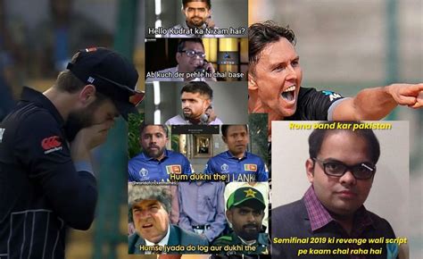 "RIP Kudrat ka Nizam" - Top 10 funny memes after New Zealand beat Sri ...