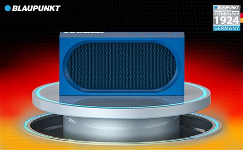 Blaupunkt Germany's BT52 10 W Portable Bluetooth Speaker with Dual ...