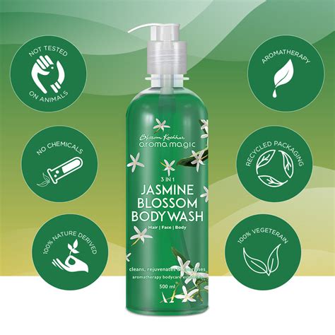 Buy Natural 3-in-1 Jasmine Blossom Body Wash Online
