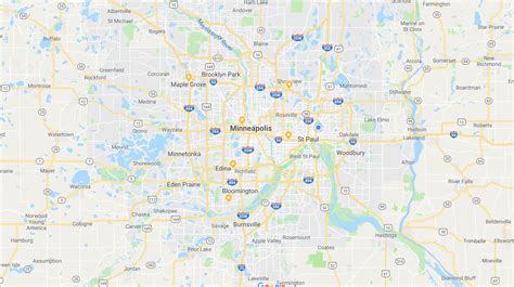 Twin Cities Map | Positive Light Media