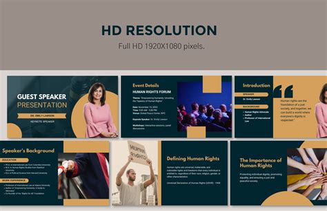 Guest Speaker Template in PDF, PPT, Google Slides, Apple Keynote ...