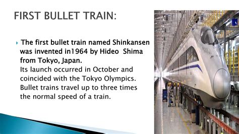 Presentation on bullet train | PPTX