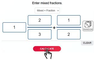 Image result for Adding Mixed Numbers Calculator