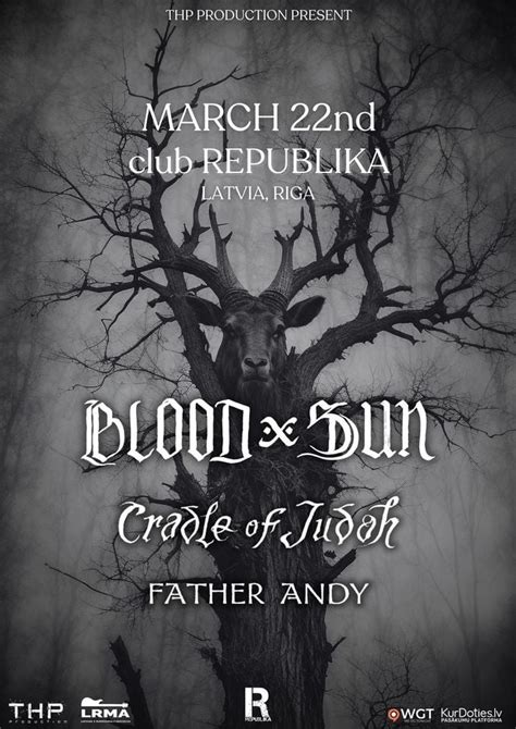 Blood and Sun (USA) / Cradle of Judah (USA) / Father Andy (FIN ...