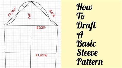 Basic Sleeve Pattern 的图像结果