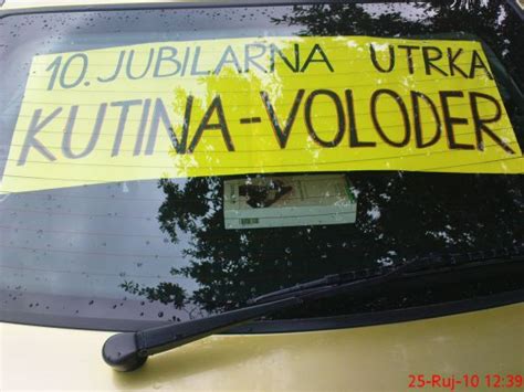 10. jubilarna utrka Kutina – Voloder | Kutina.in