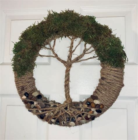 Tree of Life Wreath Tutorial 的图像结果