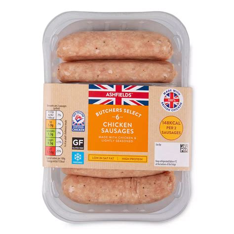 Chicken Sausages 6 Pack | ALDI UK