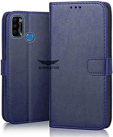 SHINESTAR Infinix Smart 4 Plus Flip Back Cover | PU Leather Flip Cover ...