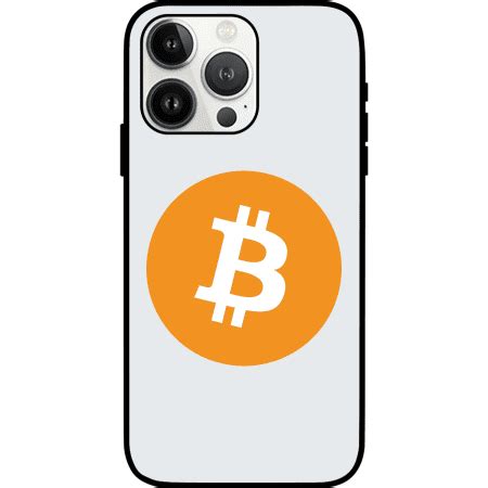 Bitcoin iPhone 14 Pro Max Case - White - iPhone Case - Merchandise ...