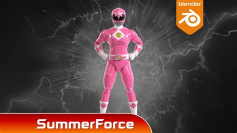 Pink Ranger - Mighty Morphin Power Rangers The Movie 3D Model by ...