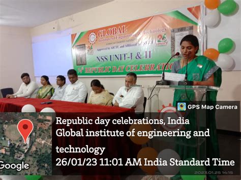 Republic Day Celebrations – Global Education Institute of Engg