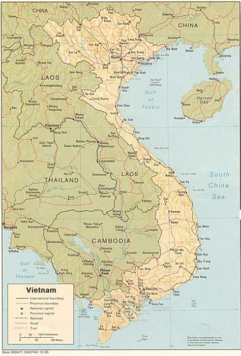 越南地图英文版_越南地图库_地图窝