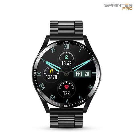 JC Sprinter PRO Smartwatch – 1.28″ HD Display • Heart Rate, SpO₂, 300 ...