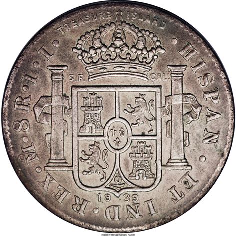 Dollar - Treasuare Island (Piece of Eight) - Estados Unidos – Numista