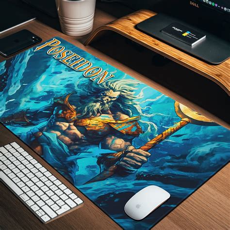 Poseidon Gaming Mouse Pad/desk Mat - Etsy